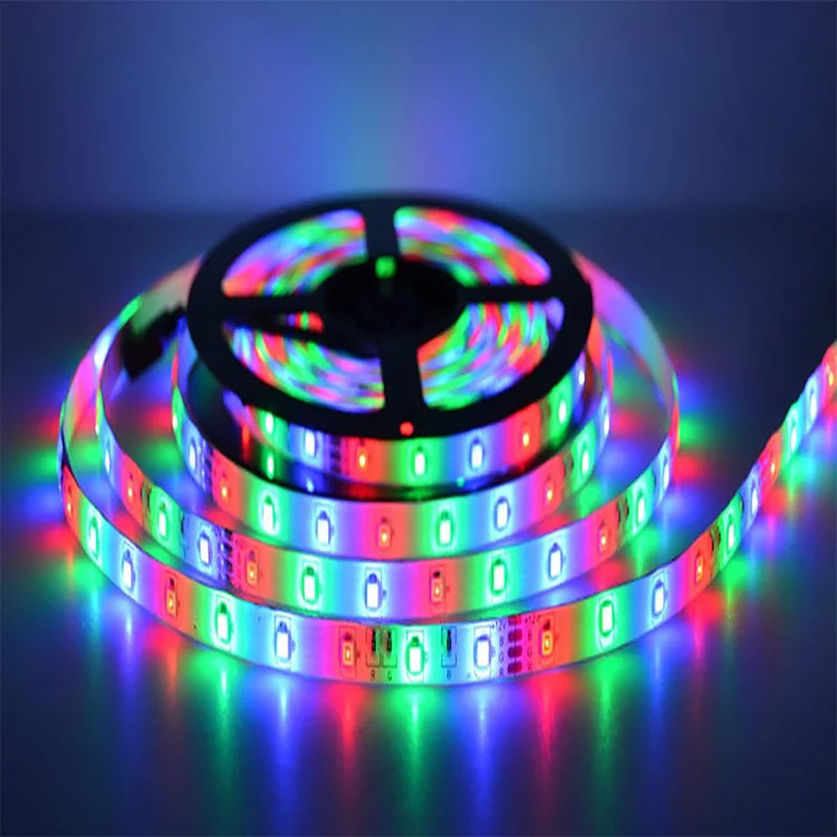 GlowStrip RGB LED Strip Licht – Waterdichte TV Achterverlichting met Afstandsbediening (1m, 2m, 3m)