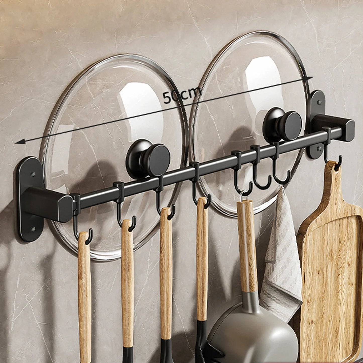 EasyKitchen - Ophangbaar Keuken Opbergrek (Boorvrij)