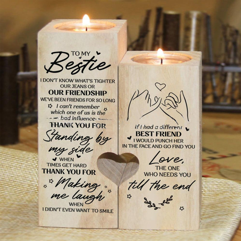 Kaarshouder Met Een Lach Of Liefdevol Gebaar - LoveLight