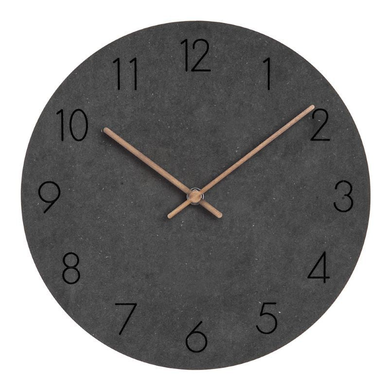 Nordische Houten Wandklok Stijlvol - 29 cm