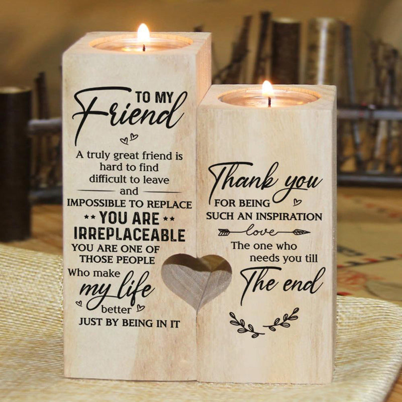 Kaarshouder Met Een Lach Of Liefdevol Gebaar - LoveLight
