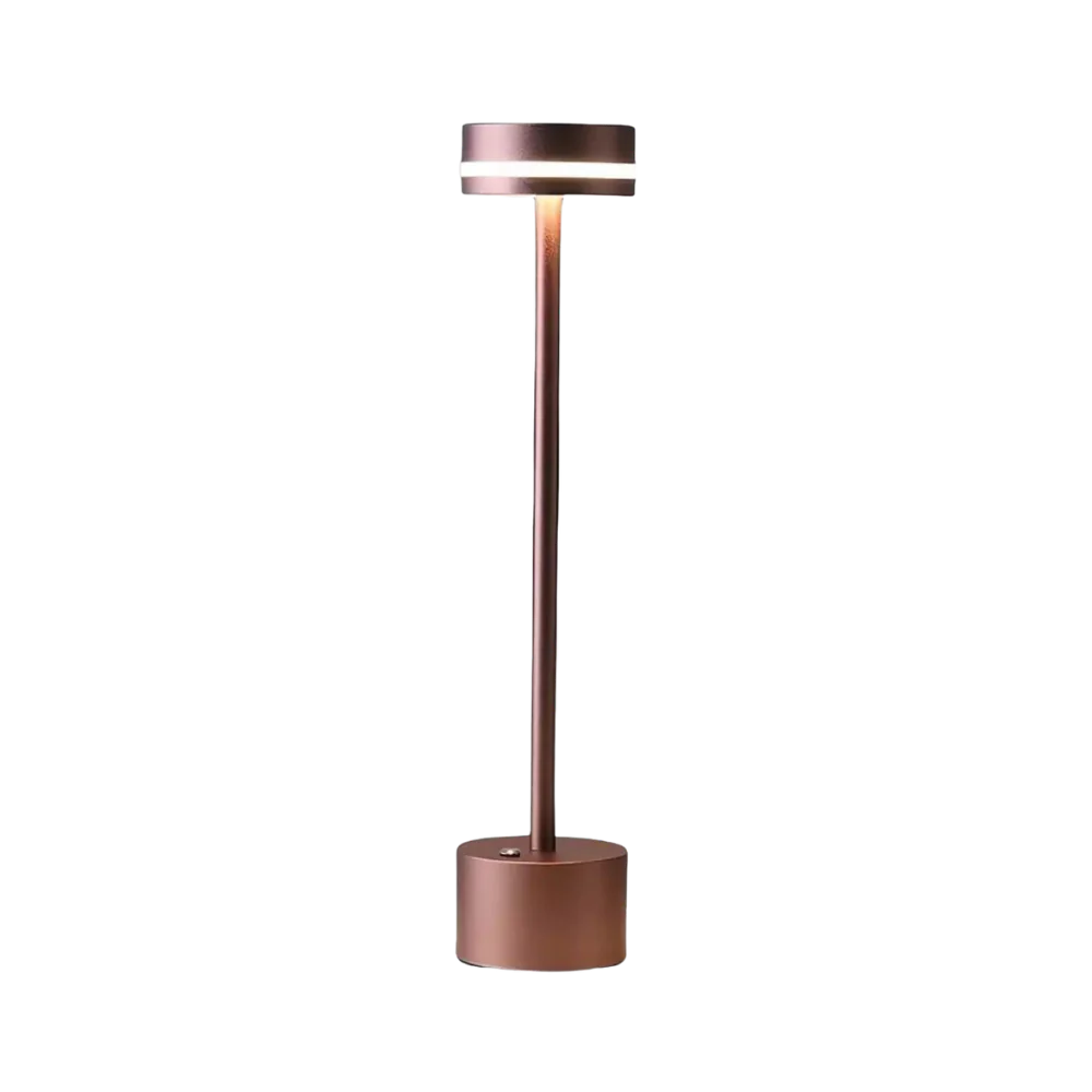 EasyLight - Moderne Tafellamp Met touch bediening, aluminium, ø8cm