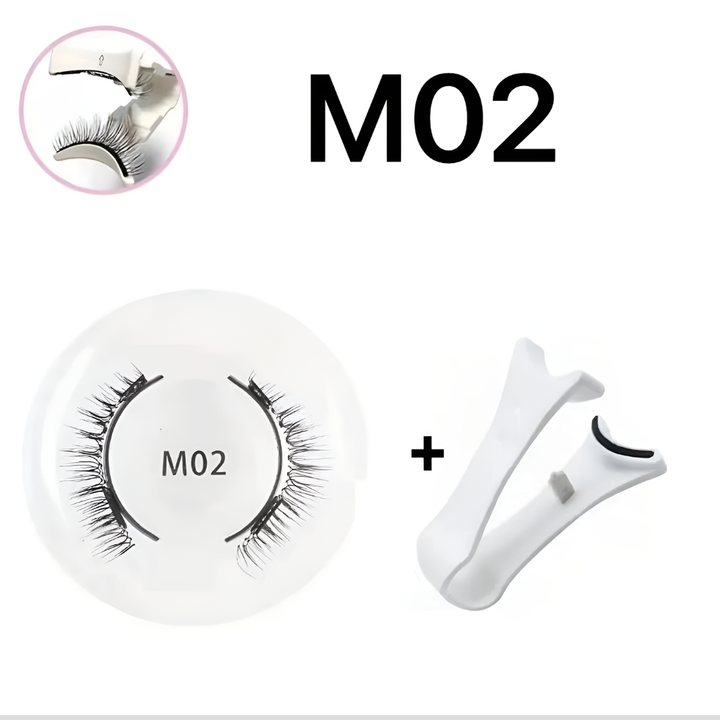 Herbruikbare magnetische wimper- en pincetset