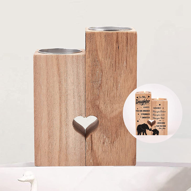Kaarshouder Met Een Lach Of Liefdevol Gebaar - LoveLight
