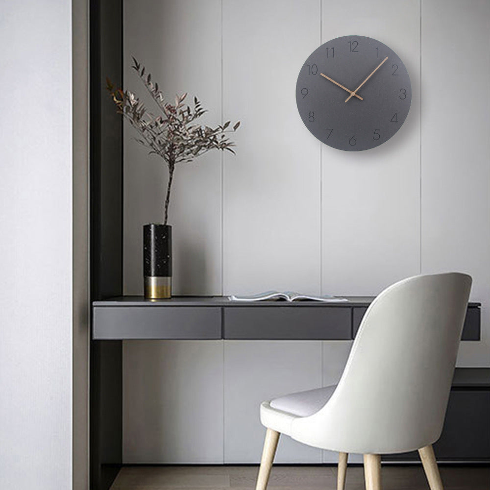 Nordische Houten Wandklok Stijlvol - 29 cm