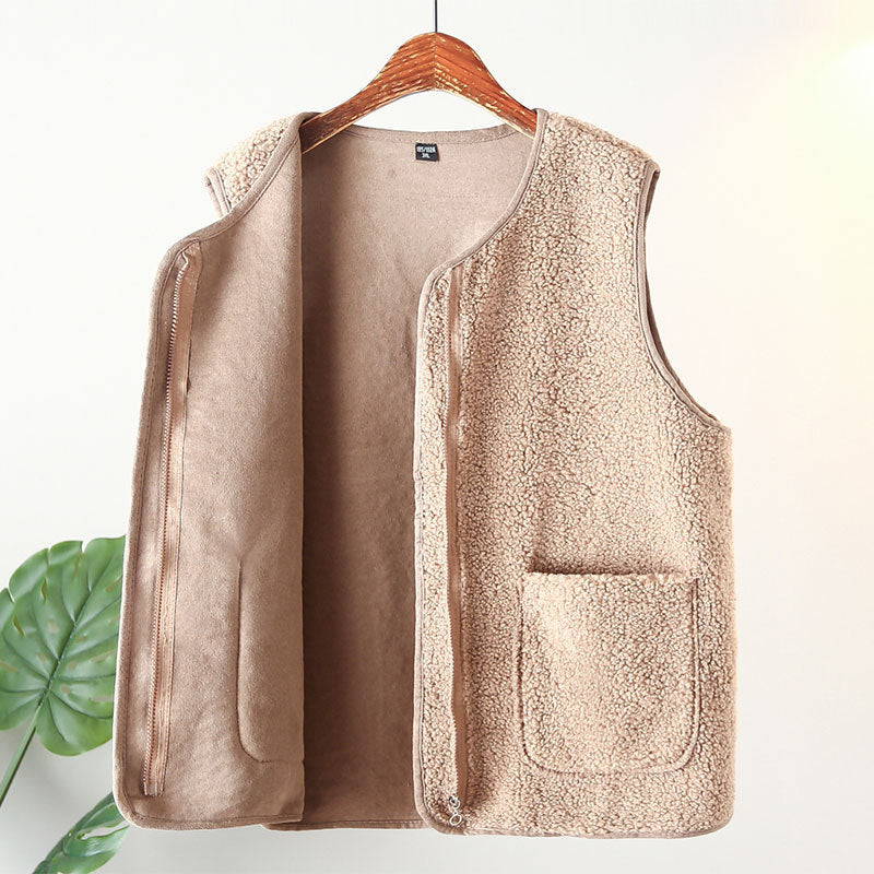 Casual Mouwloos Fleece Vest Voor Dames - Xenia