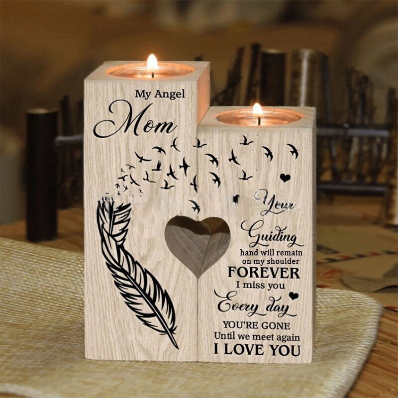 Kaarshouder Met Een Lach Of Liefdevol Gebaar - LoveLight