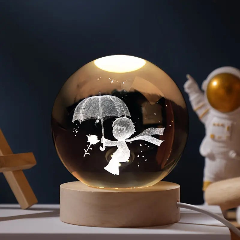 Moon Astro Crystall ball - Luminous