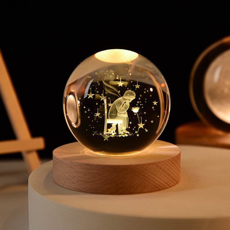Moon Astro Crystall ball - Luminous