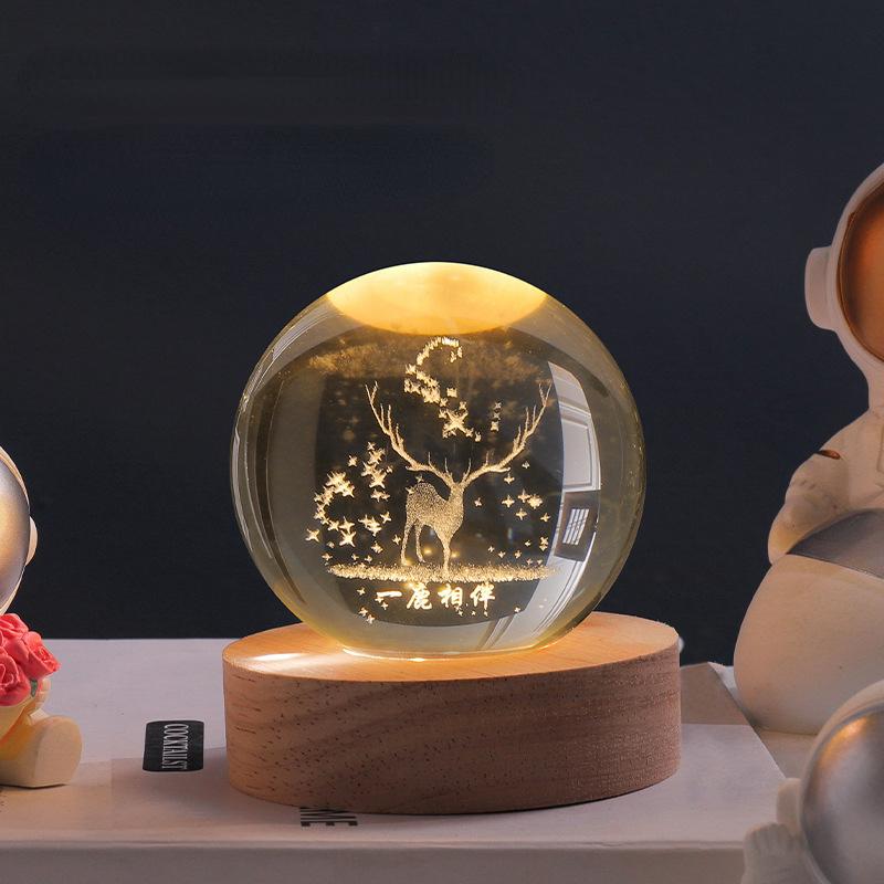 Moon Astro Crystall ball - Luminous