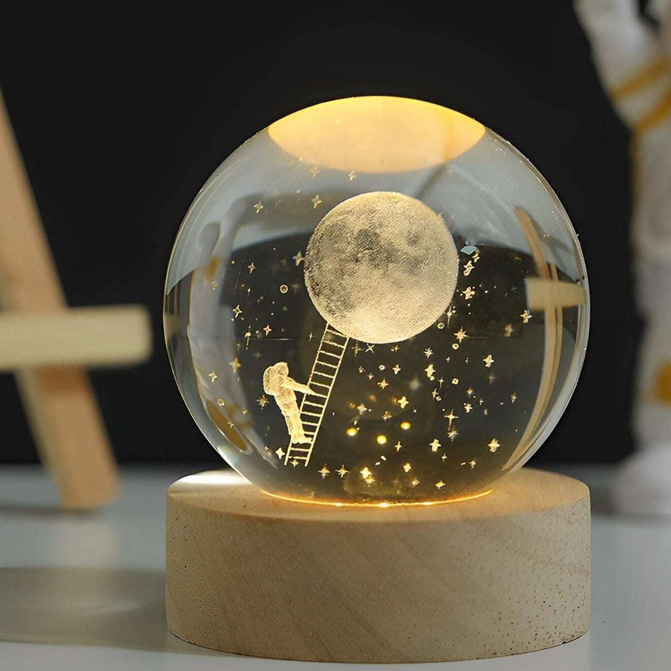 Moon Astro Crystall ball - Luminous