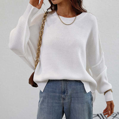Casual Losse Trui Voor Dames - Nova