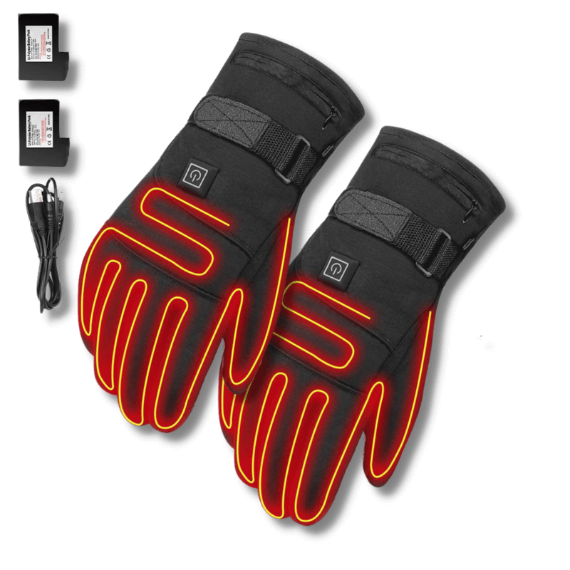 Vanquard - Elektrische Wind- En Waterdichte Verwarmde Handschoenen