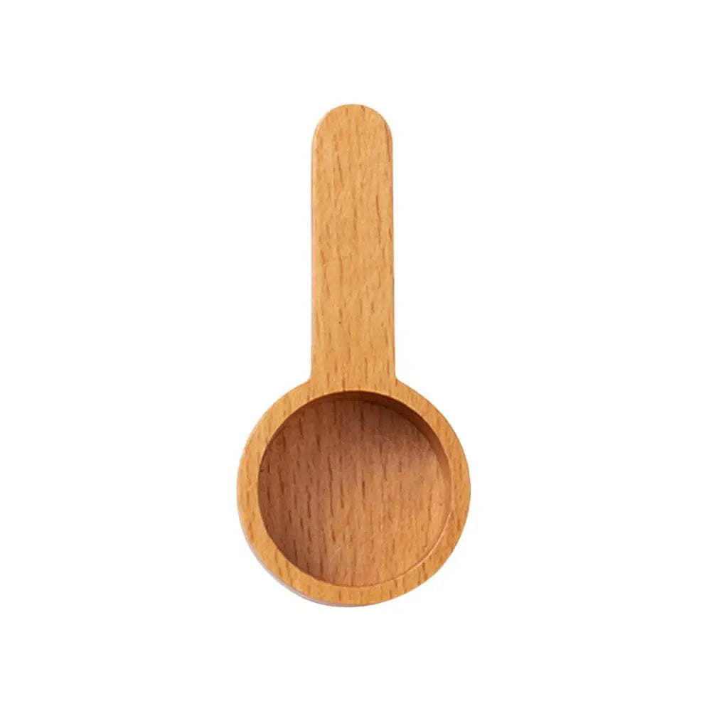 DarkWood - Set Houten Maatlepels voor Nauwkeurige Keukenmeting