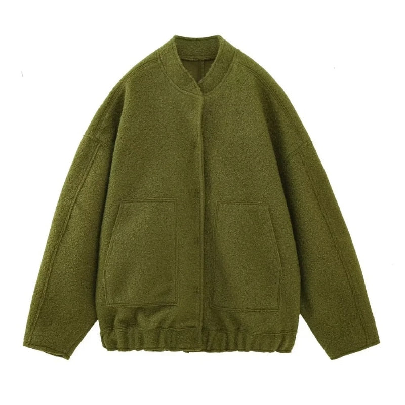 Casual Oversized Dames Jasje