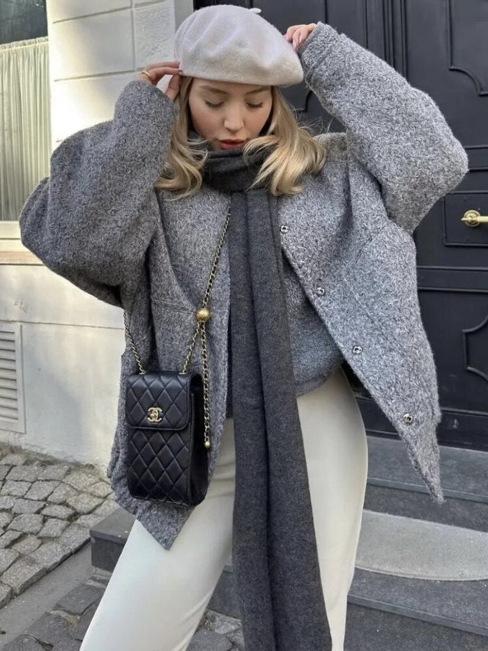 Casual Oversized Dames Jasje