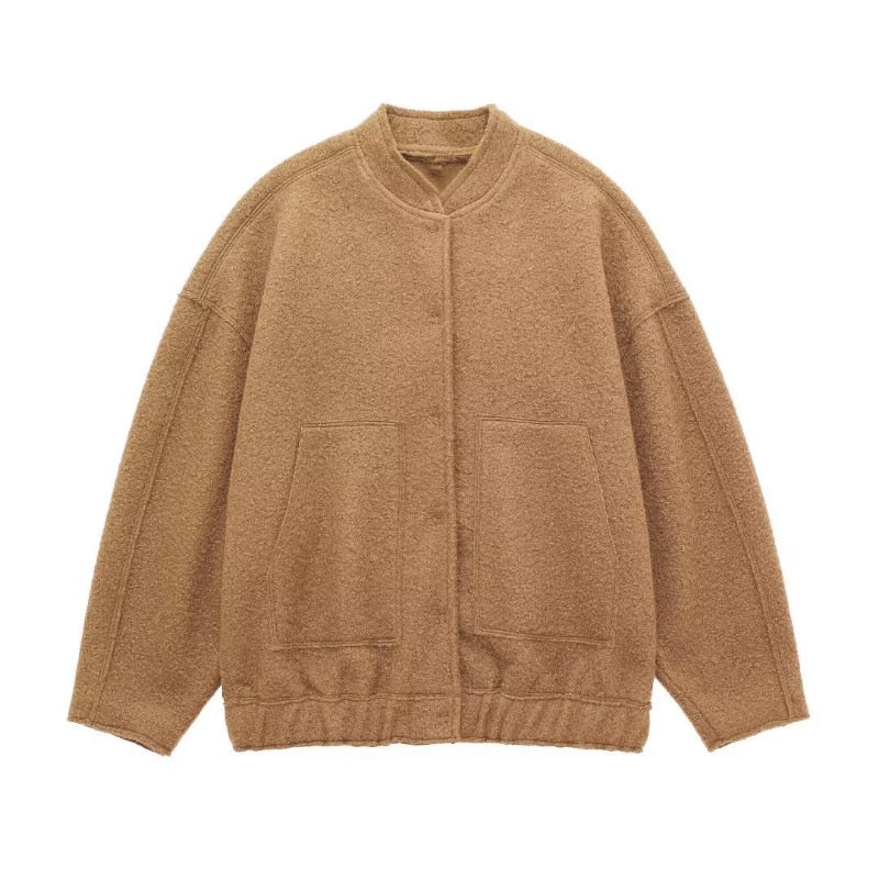 Casual Oversized Dames Jasje