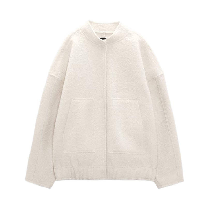 Casual Oversized Dames Jasje