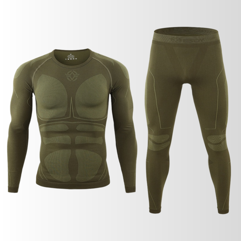 Thermische Set Functioneel Ondergoed En Shirt Voor Mannen - FreezeWear