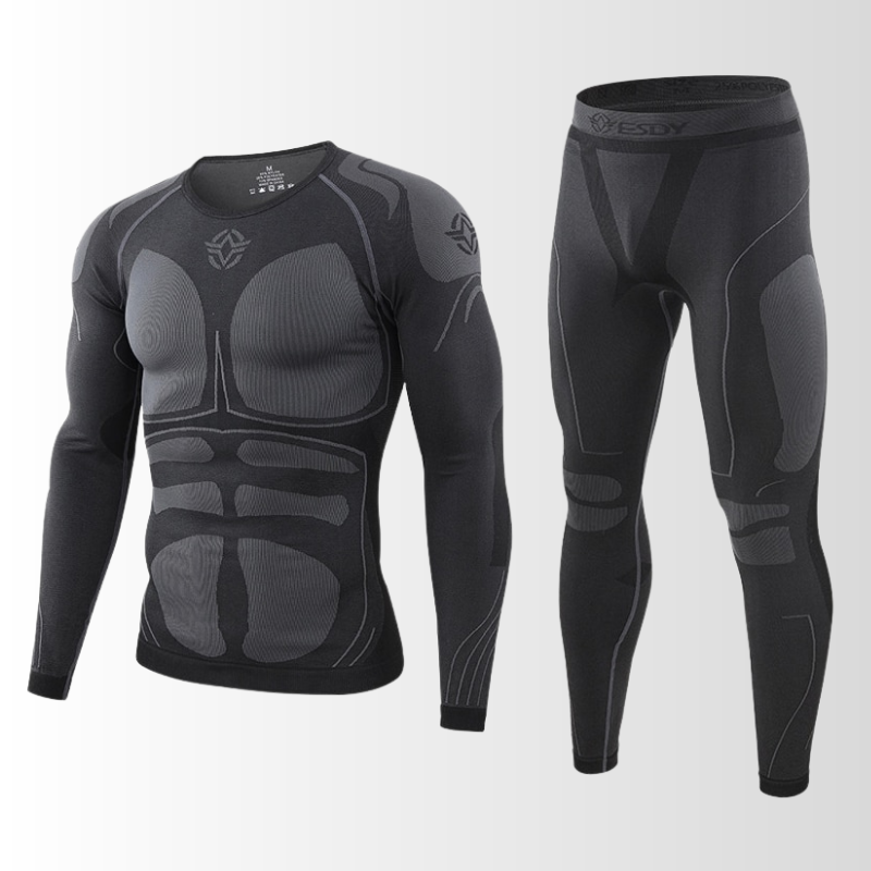 Thermische Set Functioneel Ondergoed En Shirt Voor Mannen - FreezeWear