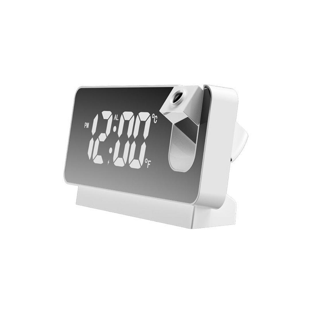 Digitale Alarm Clock Met Projector - Multifunctionele Wekker Klok met Projectie - Aurina