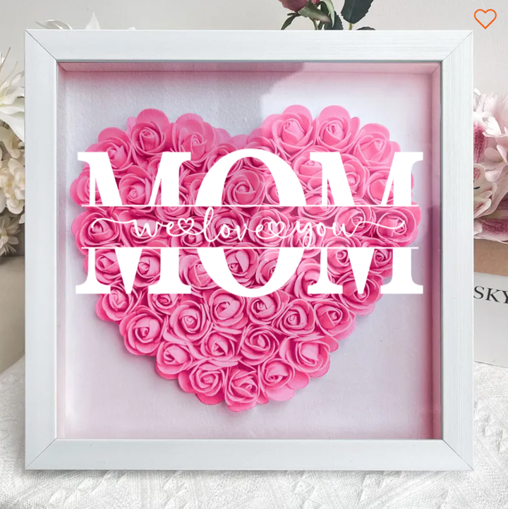 FlowerHeart | Laat je moeder weten hoeveel ze voor je betekent met een Gepersonaliseerd geschenk