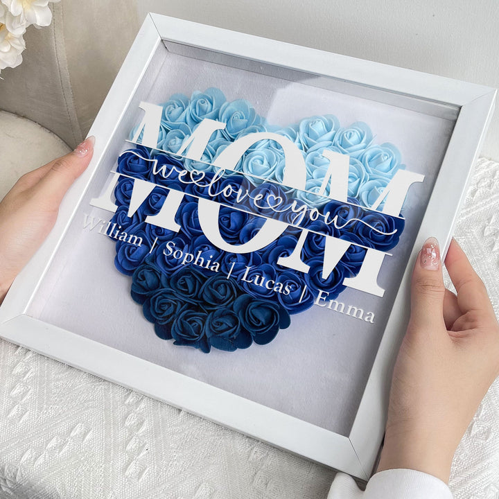 FlowerHeart | Laat je moeder weten hoeveel ze voor je betekent met een Gepersonaliseerd geschenk
