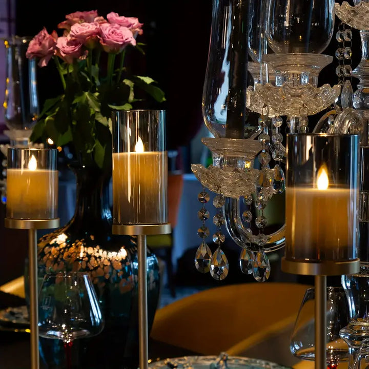 GlowAmbience 3-delige LED Kaarsenset met Timer - Stijlvol en Duurzaam