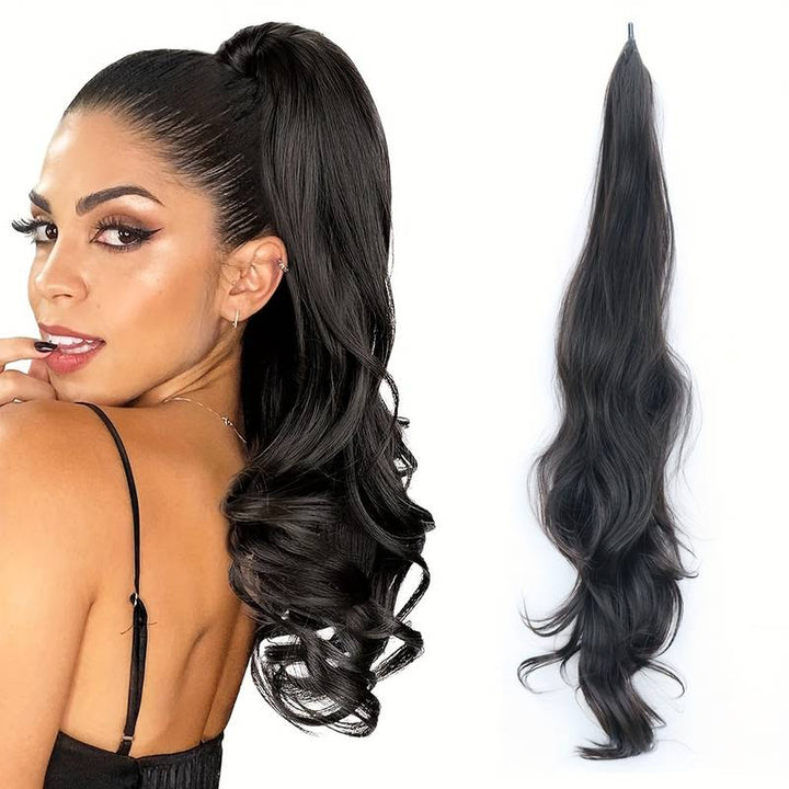 GlamWrap JLO Flexibele Paardenstaart – Voor Schitterend Lang Haar