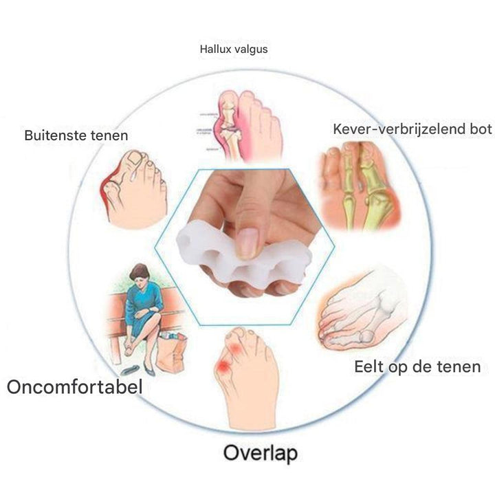 Orthopedische teencorrector - Teenspreider