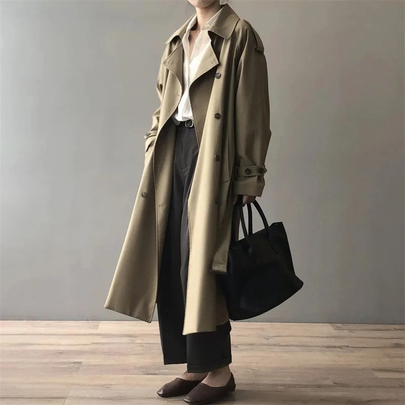 ORLANDO - Oversized Trenchcoat Damesjas comfortabel vrouwenjas voorjaar najaar winterjas voorjaarsjas