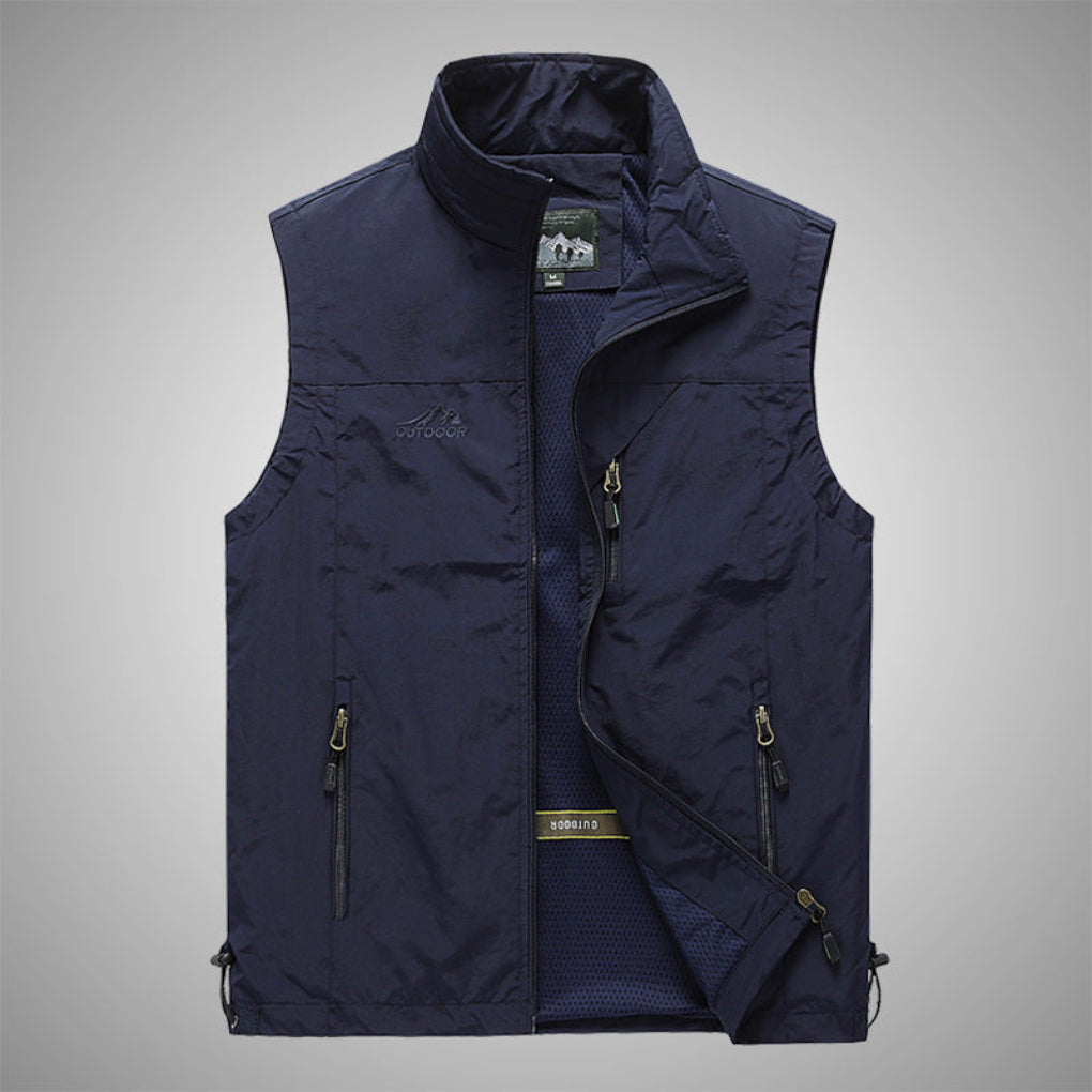 Casual outdoor bodywarmer voor heren