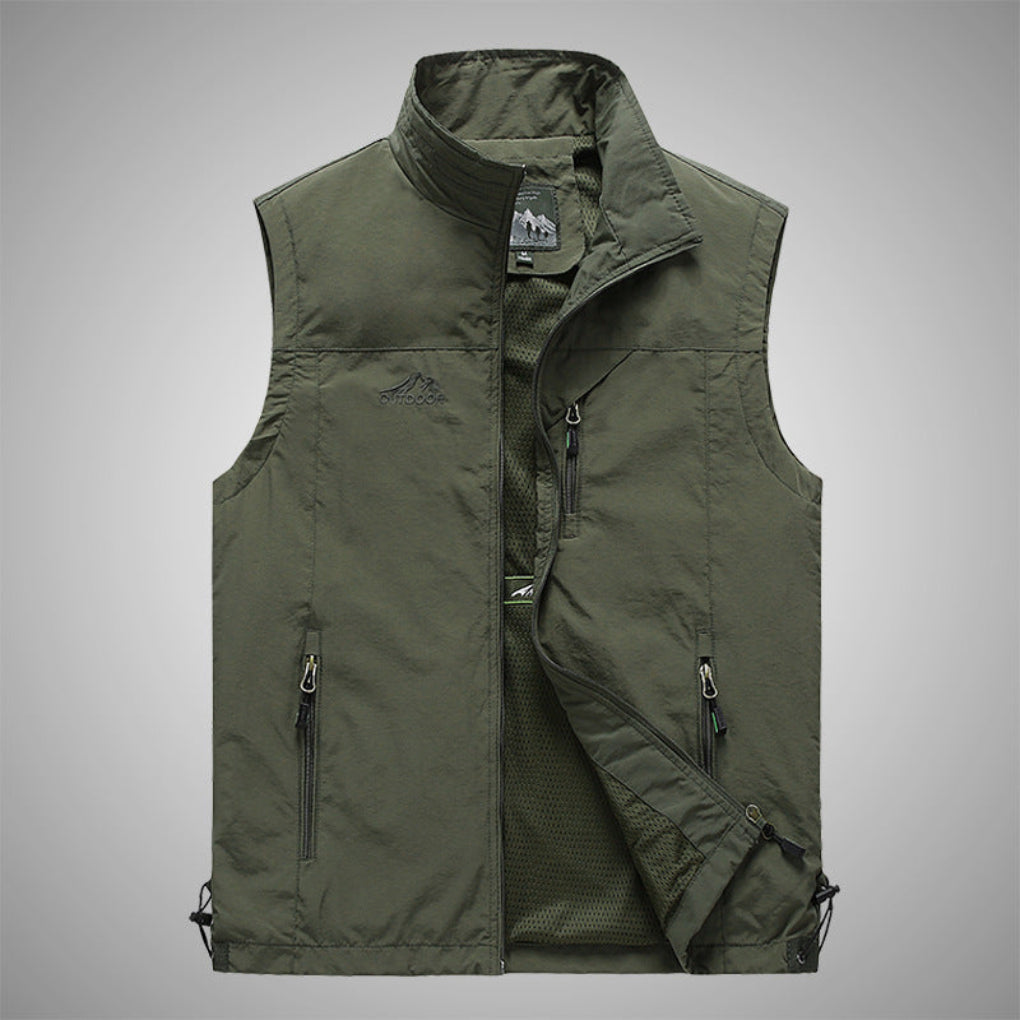Casual outdoor bodywarmer voor heren