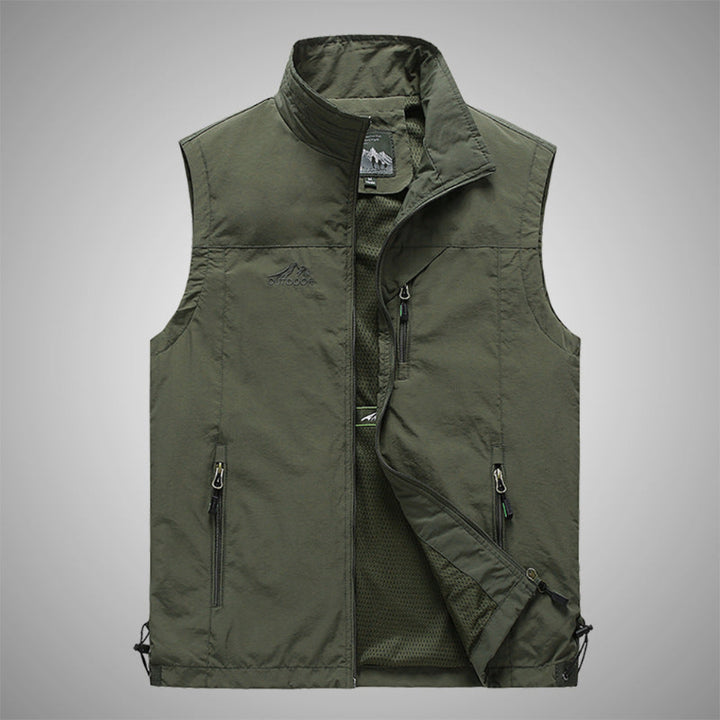 Casual outdoor bodywarmer voor heren