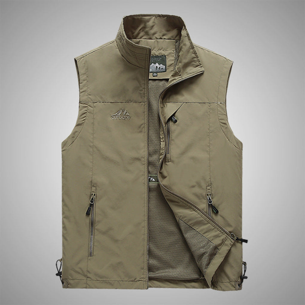Casual outdoor bodywarmer voor heren