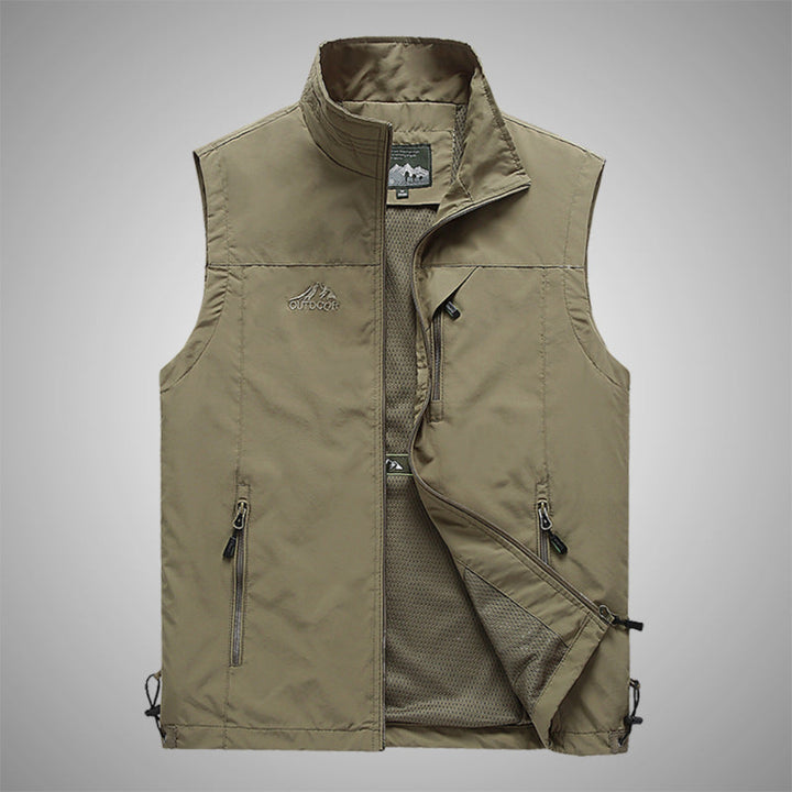 Casual outdoor bodywarmer voor heren