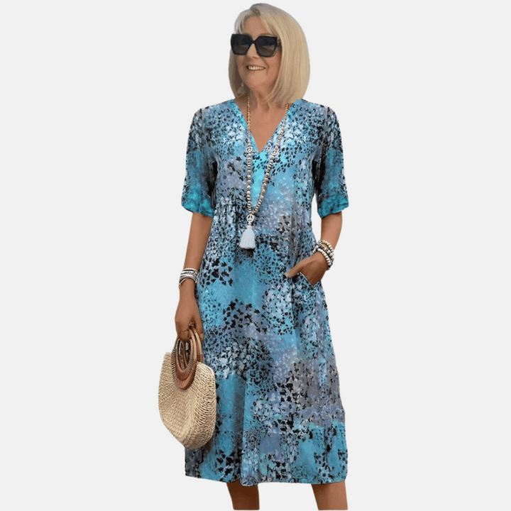 Losse zomerse casual jurk