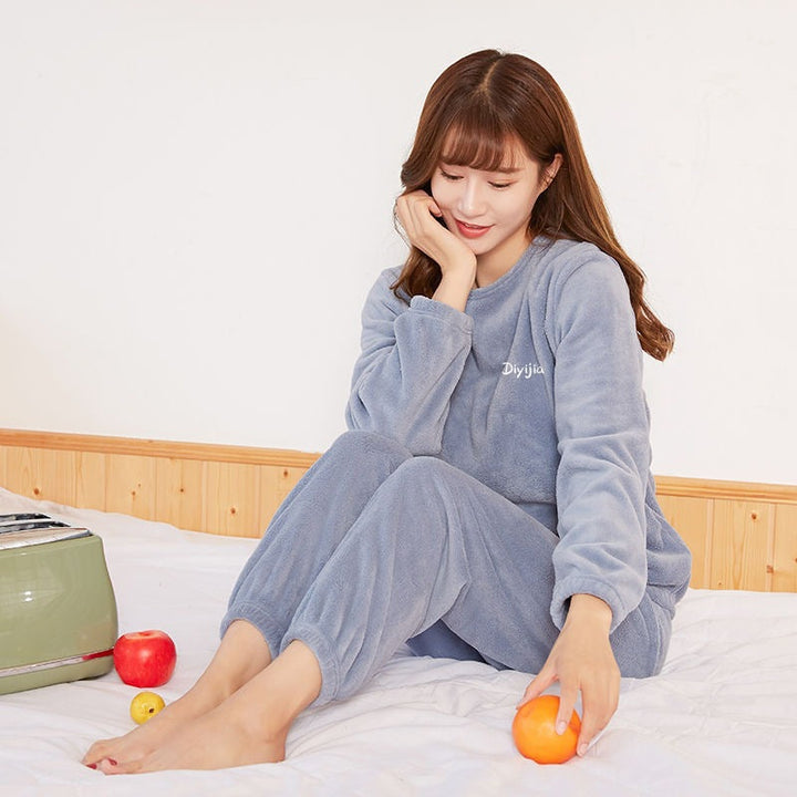 Fluwelen Pyjama Set