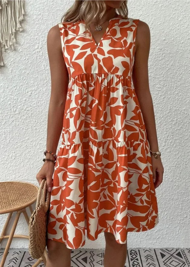 Elsie – Elegante Zomerjurk met V-hals