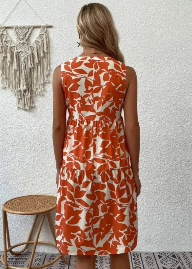 Elsie – Elegante Zomerjurk met V-hals