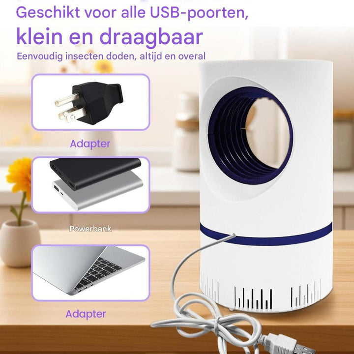 UV-licht insectenval - muggen- en vliegendoder voor binnen en buiten