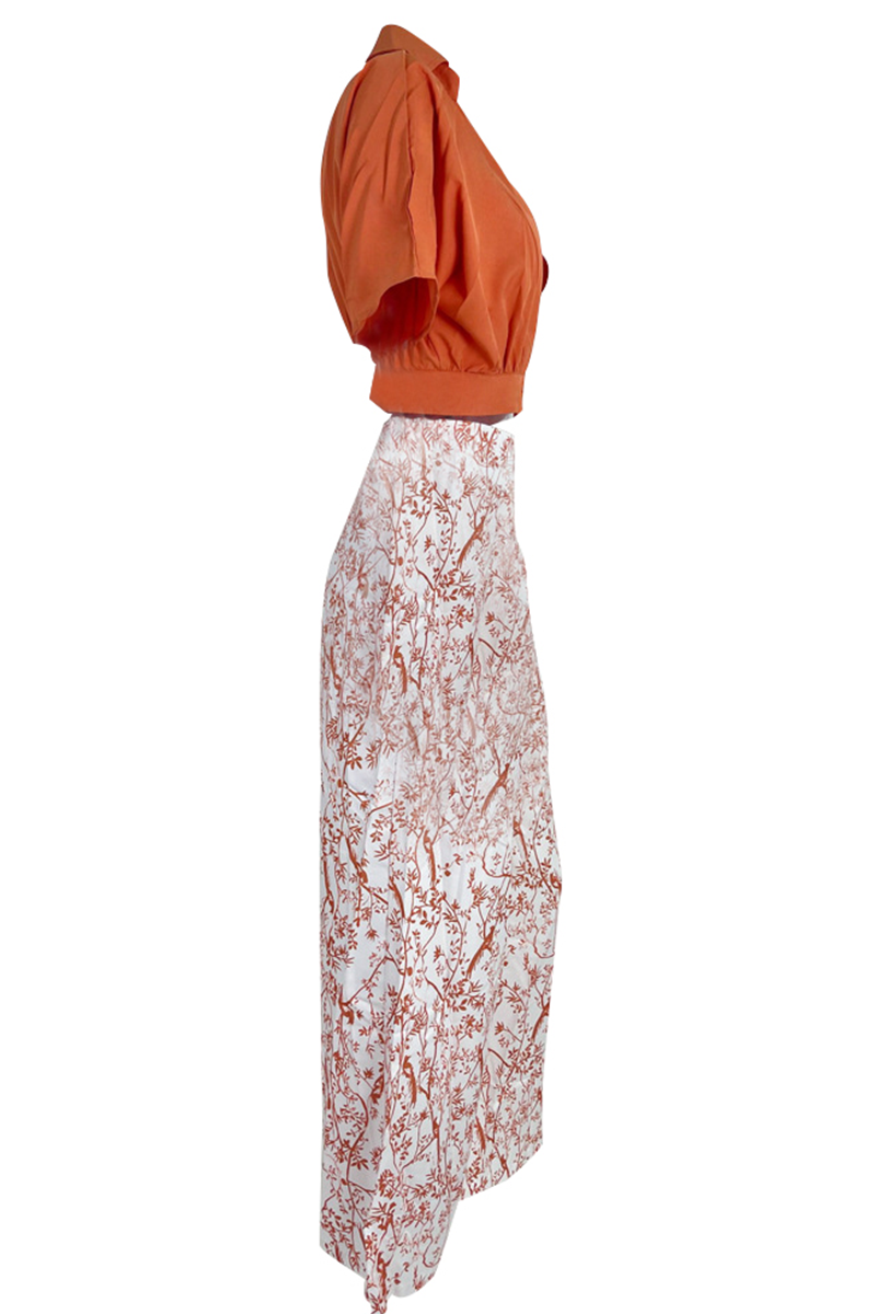 Moderne Elegante Tweedelige Set