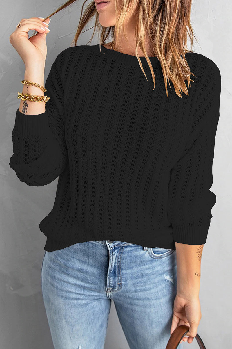 Gebreide Casual Sweater Dames - Dena