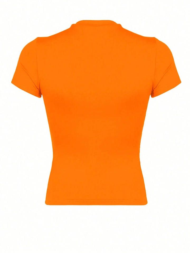 Slim Fit Zomer T-shirt voor Vrouwen
