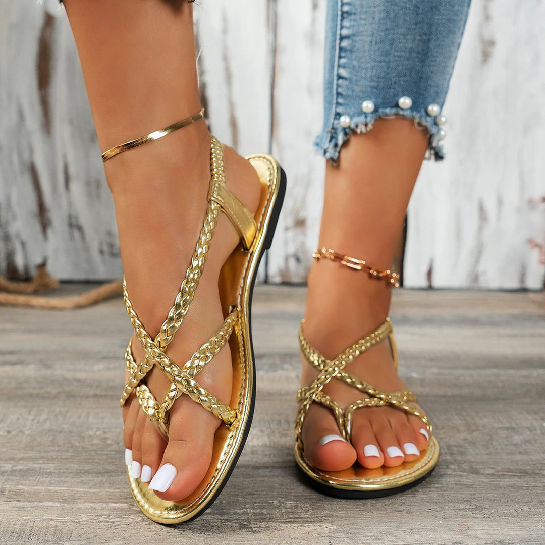 Gevlochten Dames Slippers - ideaal voor de lente