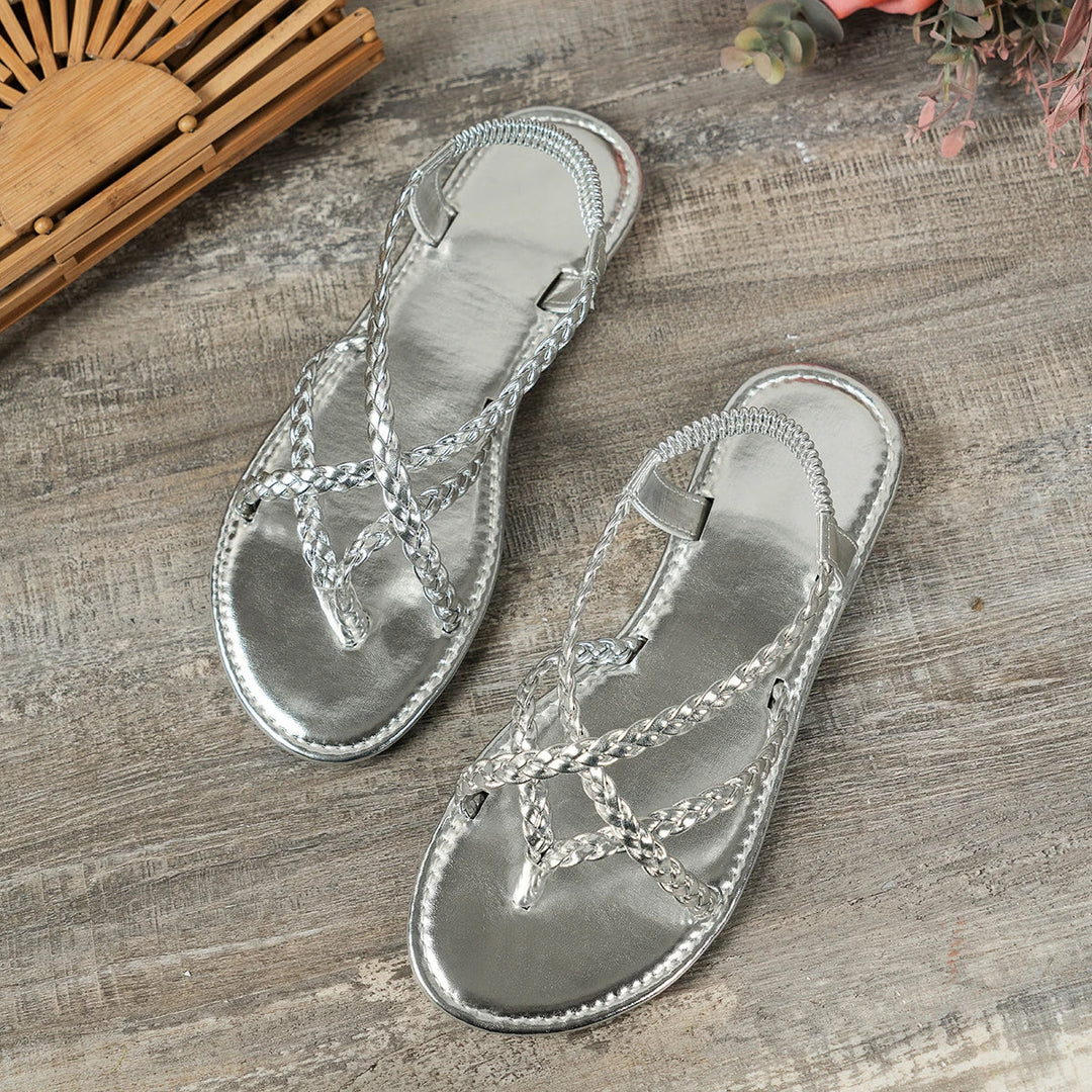 Gevlochten Dames Slippers - ideaal voor de lente