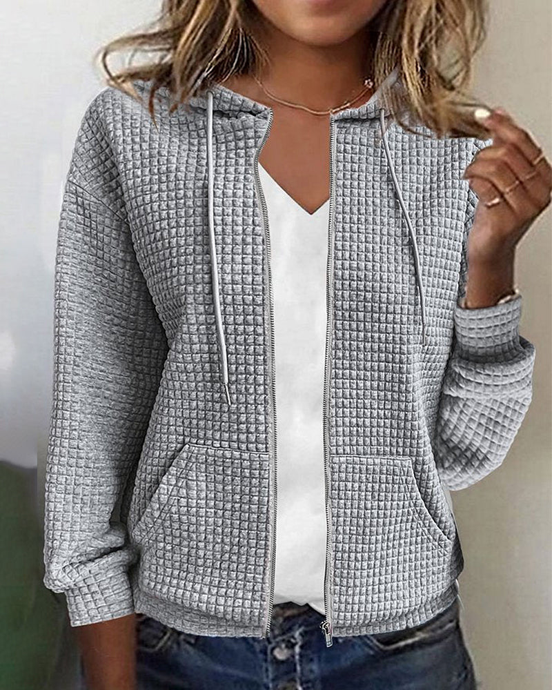 Jolanda - Casual Vest Met Zakken Voor Dames