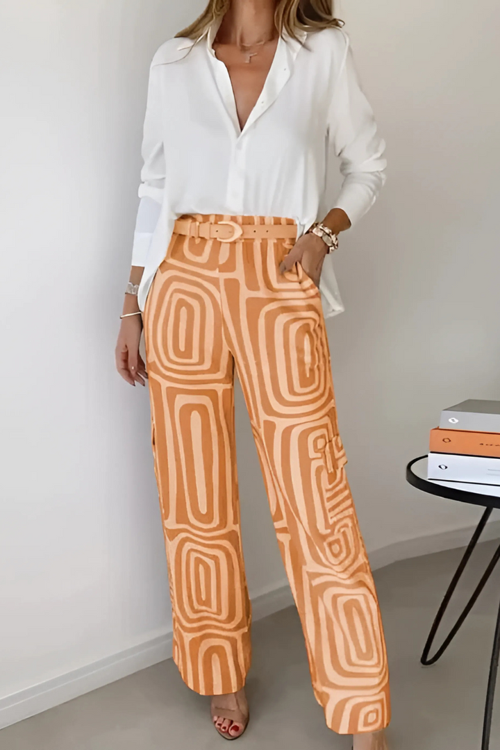 Tweedelige kantoorset voor dames