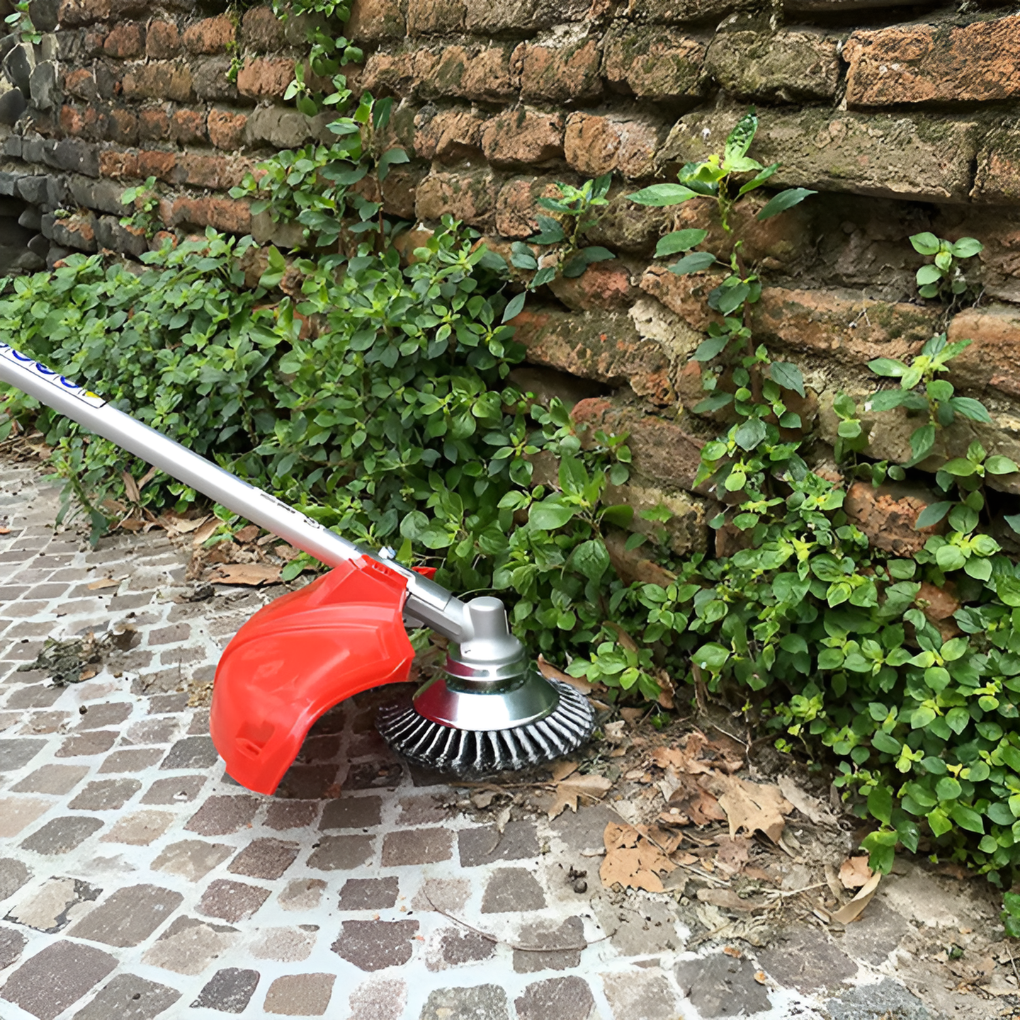 Koolstofstalen onkruidborstel en trimmer (Alleen borstel)