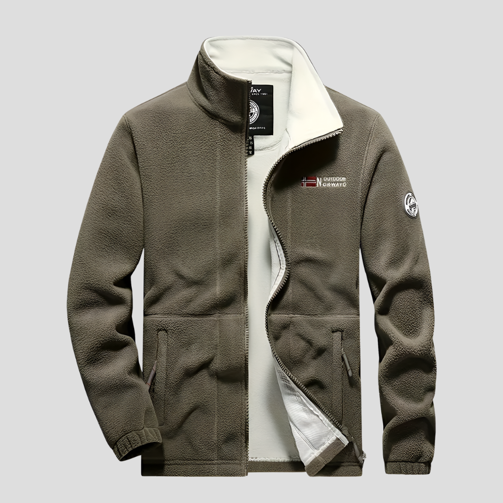 Casual outdoor fleece voor heren